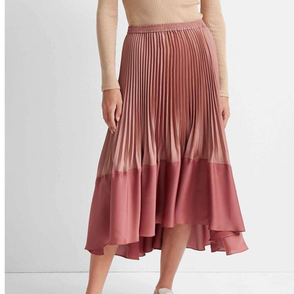 Club Monaco Pleated Flounce Skirt (NWT)